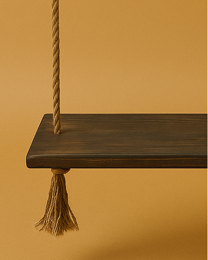 Naturi Ahşap Salıncak